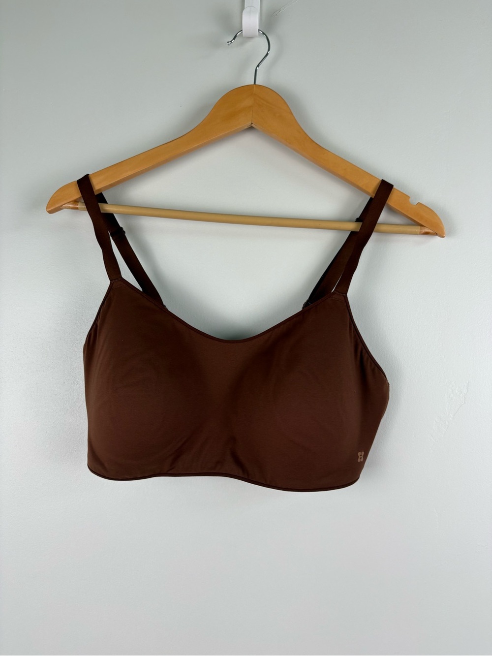 HUUG Daily Scoop Bra Women's Size Large Cinnamon